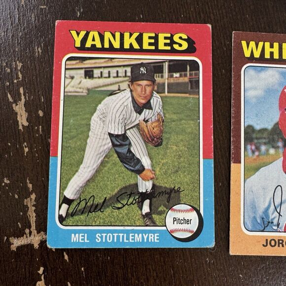 1975 Topps Baseball 12 Card Lot w Steve Carlton Cesar Tovar Mel Stottlemyre - Picture 10 of 13